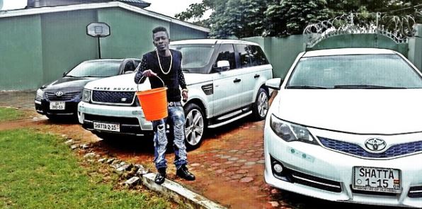 Shatta Wale flaunts his 1Million Dollar MANSION And Fleet Of Cars (Video)