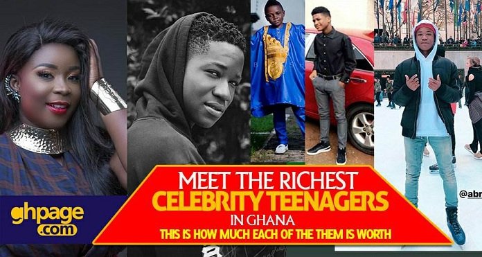 Meet The Richest Celebrity Teenagers In Ghana - This Is How Much Each Of Them Is Worth