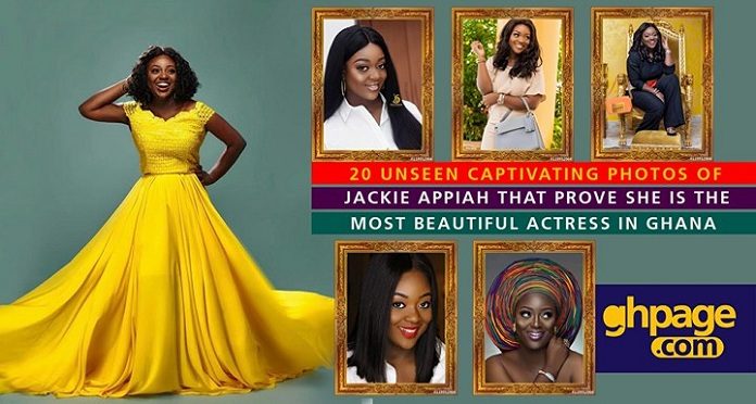 20 Unseen captivating photos of Jackie Appiah that prove she is the most beautiful actress in Ghana