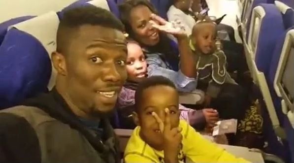 Kwaku Manu Flew Family USA Celebrate Wife Birthday