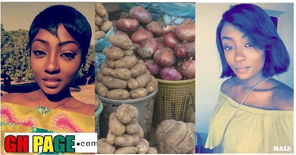 Photos: The Interesting Life Story Of This beautiful Young Lady Who Sells Potato Will Motivate You