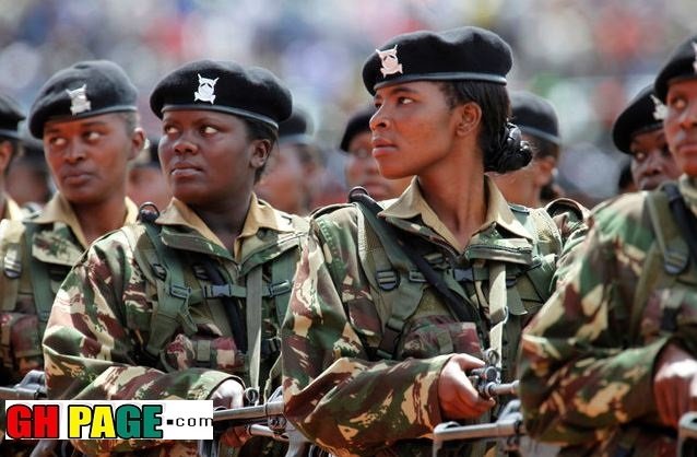 Ghanaian Military Women Cry Out To Ghanaian Men