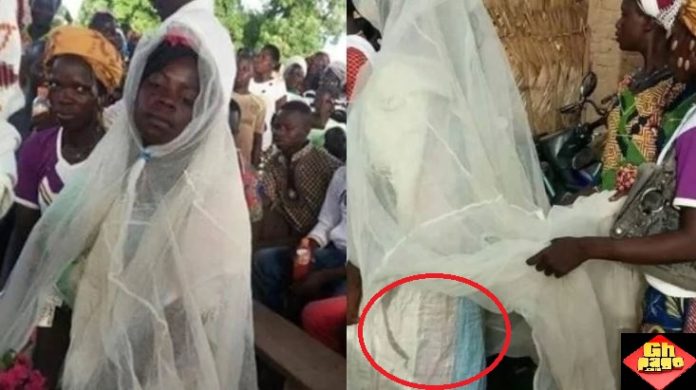 Bride Mosquito Net Bag Rice Sack Wedding Gown