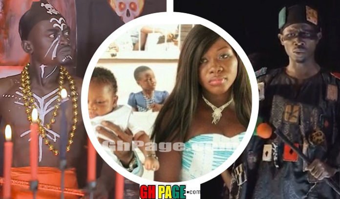 Kwadwo Nkansah Lil Win's fetish Priest, Top Kay Threatened to Strike me down because of our marital differences — Patricia Afriyie, Lil Win's Wife