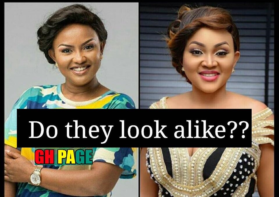 Nana Ama McBrown’s ‘resemblance’ to Nollywood’s Mercy Aigbe throws Social Media into disarray