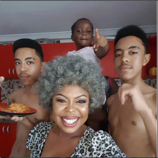 Photos That Shows Off The Lovely Family Of Afia Schwarzenegger