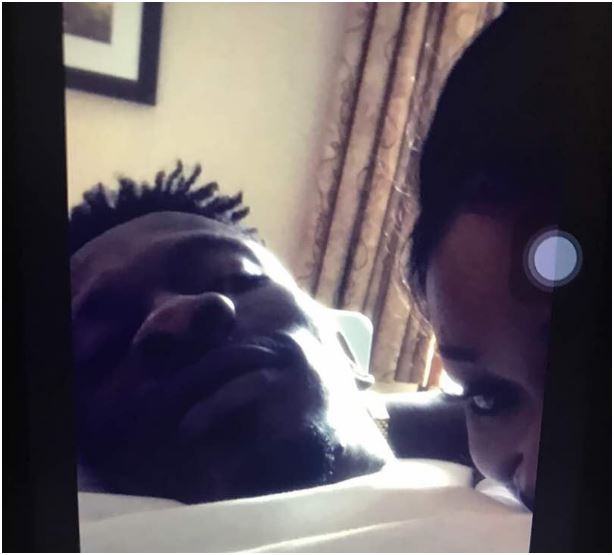 Shatta Wale Seen In Bed With A Ghanaian Actress