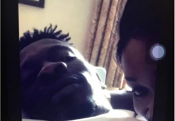 Shatta Wale Seen In Bed With A Ghanaian Actress