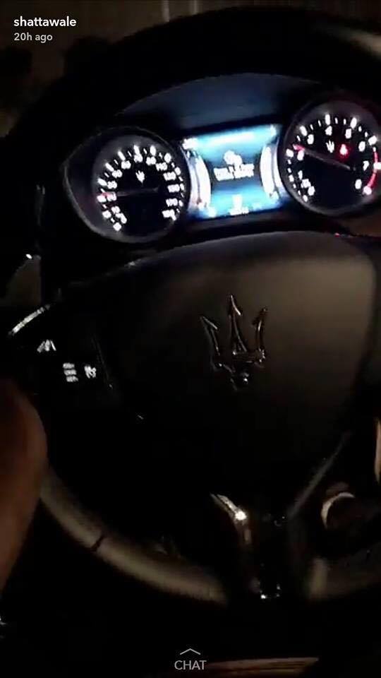 Shatta Wale Keeps His Promise And Dashes A Maserati Car To A Lucky Winner