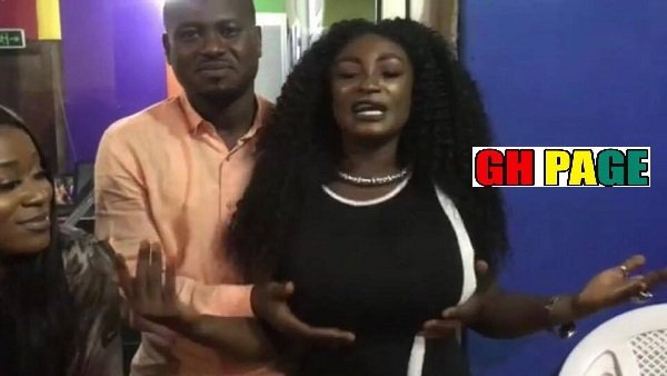 This Guy Again!! Abeiku Santa Fondles Abena Moet's Breast [WATCH VIDEO]