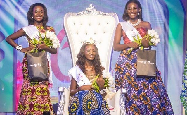 Minister of Interior's daughter Margaret Mwintuur Dery has been crowned Miss Ghana 2017(Photos+Video)