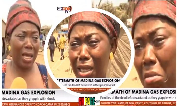 Video: 'I am still looking for my husband at Madina atomic Junction'- Woman Cries