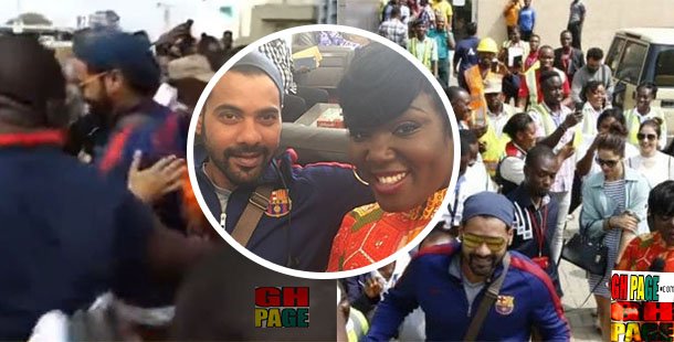 Video: The crowd that mobbed the Kumkum stars at the airport proves how popular and the influence the soap opera is having on a section of Ghanaians