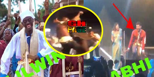 Video: This Is Hilarious - Kumkum Bhagya stars dance One Corner with Lilwin performance at the stadium