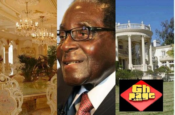 See 9 Beautiful Photos Of Former President Mugabe's 25 Bedroom Mansion In Harare
