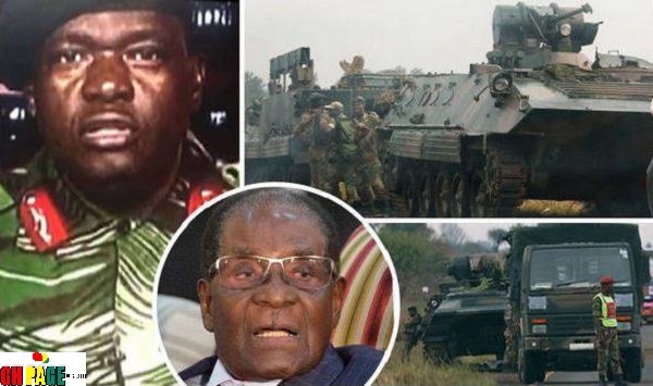 Zimbabwe Crisis: Robert Mugabe REMOVED From Power As Army Take Control Of Harare (Photos+Video)