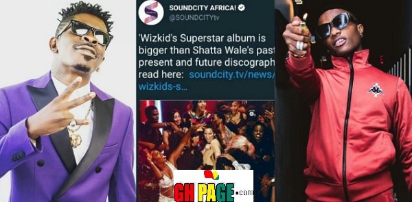 Soundcity Africa descends on Shatta Wale for calling out Wizkid