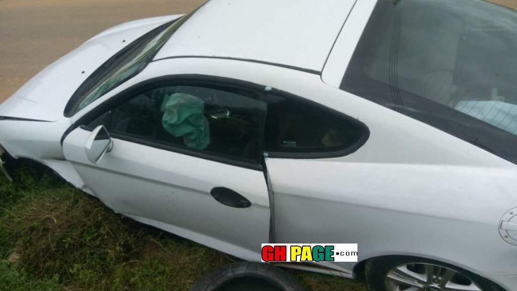 Rapper Sherry Boss survives car accident (Photos)