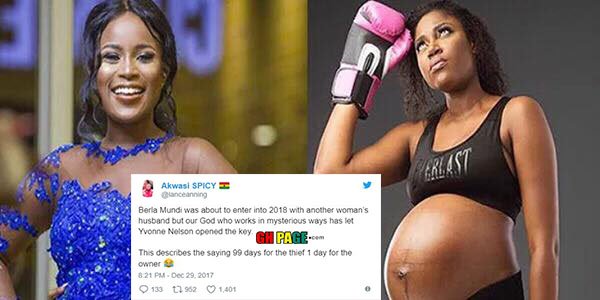 Social media users mock Berla Mundi over Yvonne Nelson's allegations of dating a married man