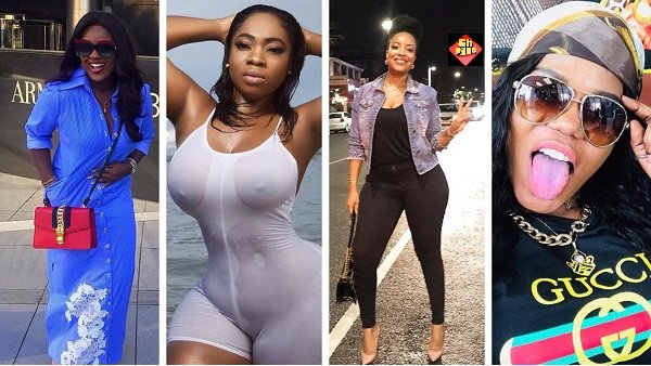 Photos of Ghanaian celebrities slaying on Instagram