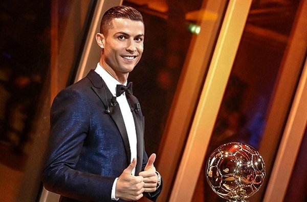 Real Madrid star Cristiano Ronaldo wins 2017 Ballon d’Or