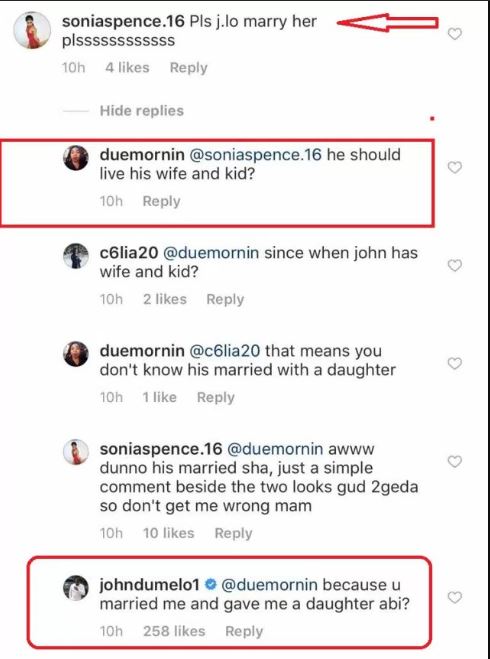  John Dumelo Reacted To His Follower Who Said He Can’t Marry Yvonne Nelson Because He Has A Wife