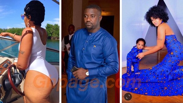 US-Based Liberian Boss Chic claims John Dumelo is the father of her son - Says Dumelo is irresponsble [Photos]