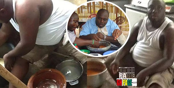These Throwback Photos Of KABA Pounding Fufu Will Make You shed tears and Miss Him More