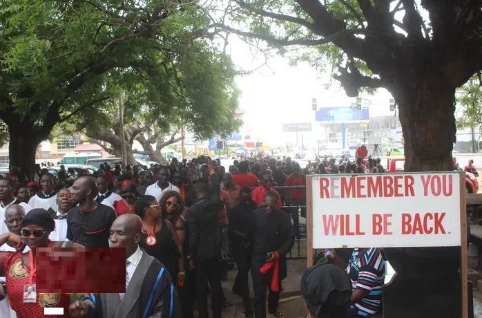 KABA send to Osu cemetery to be laid to rest (Photos+Video)