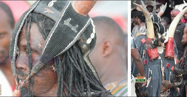 Kwaku Bonsam steals show at Asantehemaa's funeral (Photos)