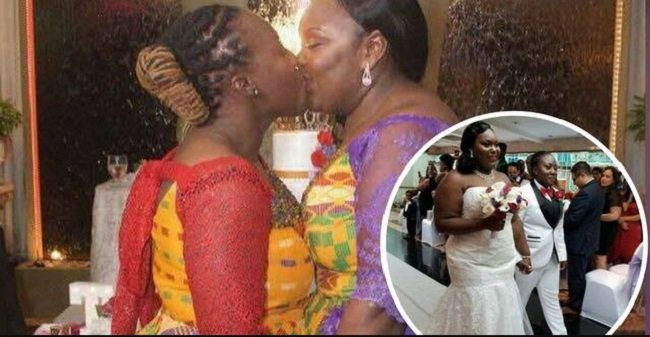 Ghanaian Lesbians Get Married Wearing Kente Cloth In Holland