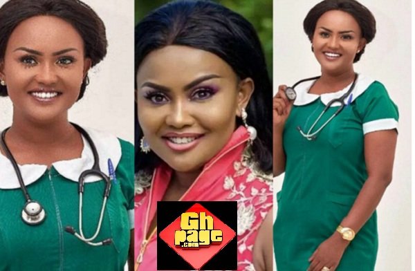 Lovely Photos Of Nana Ama Mcbrown In Nursing Uniform Has Raised Many Eyes On The Internet And Its Perfect With Her(Photos)