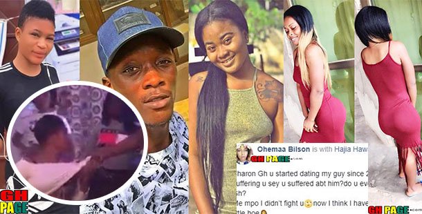 You used Juju to Snatch my guy, why beat another for doing same – Asaawa Gh’s Ex-Girlfriend spits fire on Sharon Gh