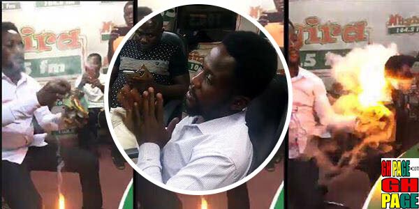 Video:'Pastor' Almost Burn Nhyira FM With Magical Powers, Reveals some shocking Secrets Of Ghanaian Prophets