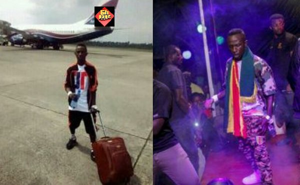 Patapaa Fly For The First Time To Abroad For Show And Fans Are Contemplating(Photos)