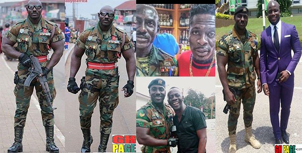 Meet Raymond Kwaku, the 'well built' military man who slays in his uniform and behind the meme that went viral(PHOTOS)