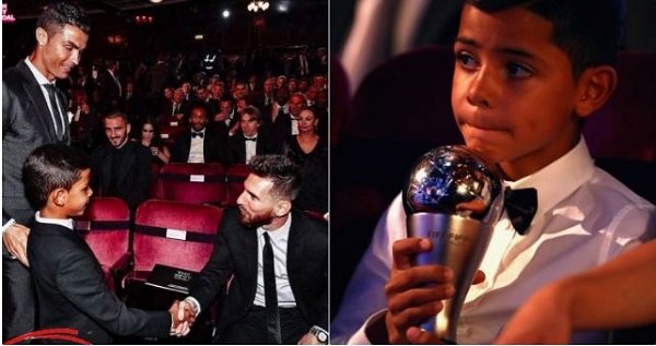 Cristiano Ronaldo Jr Posts Unbelievable Message To Lionel Messi