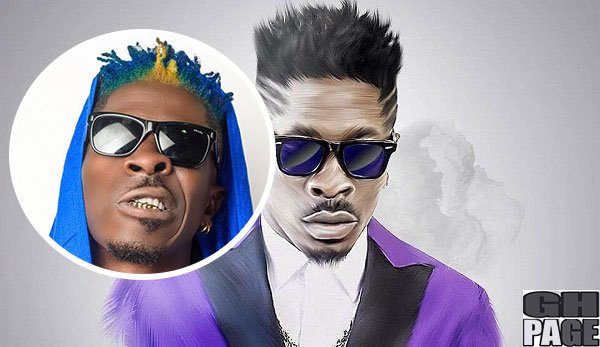 Shatta Wale new multicolored look