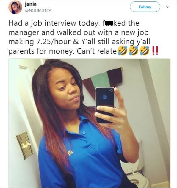 Slay Queen Shockingly Reveals How She Slept With A Manager During A Job Interview