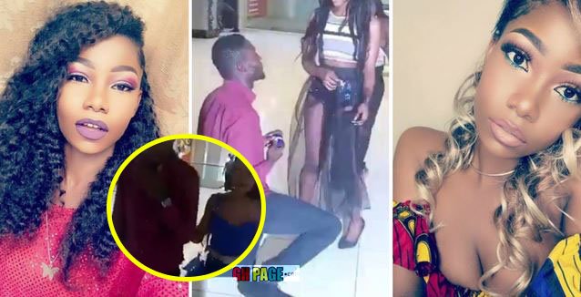 Video: The lady who Publicly turned down her boyfriend's proposal in the viral video speaks