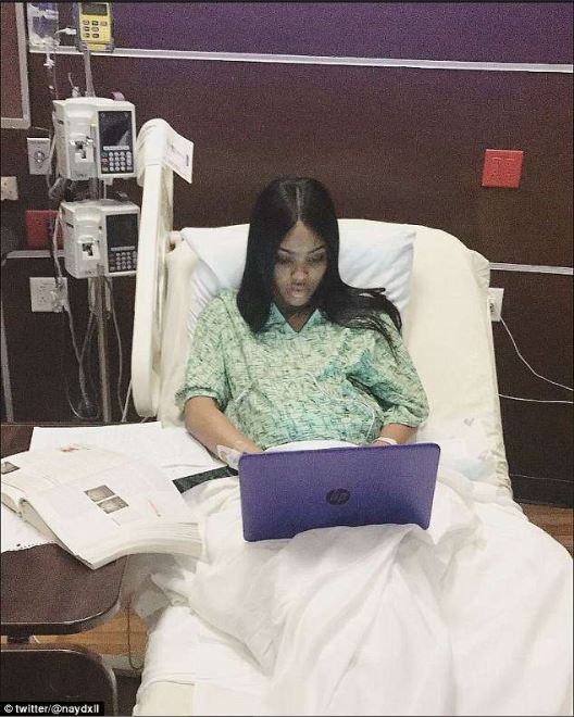 Woman Writes College Exam While In Delivery Room