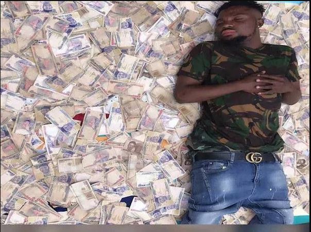 Man Who Sleeps On Money Says He Desperately Needs A Wife