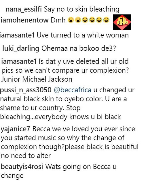 Becca Trolled Under Her Own Post For 'Over-Bleaching' Her Body