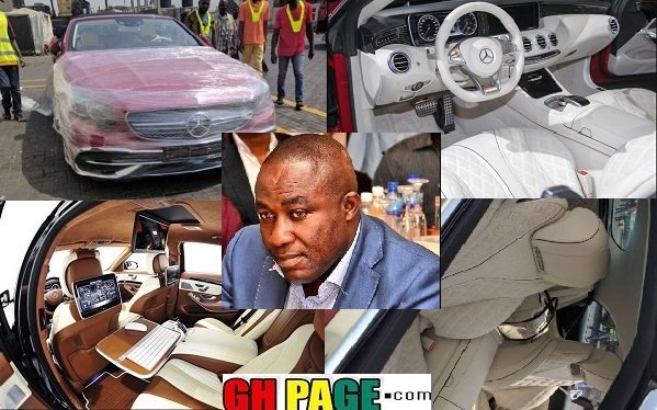 Take A Good Look Into Dr. Osei Kwame Despite's New 2018 Mercedes-Maybach S 650(PHOTOS)