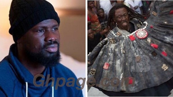 Emmanuel Eboue was cursed by ex-girlfriend ~ Fetish Priest, Kwaku Bonsam reveals