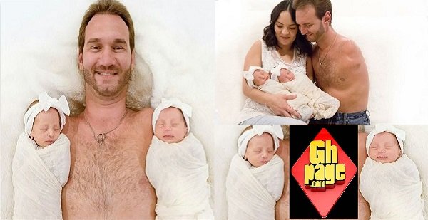 Limbless Man; Evangelist Nick Vujicic Shares Lovely Photos Of His Cute Family