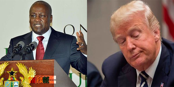 John Mahama Reacts to Donald Trump’s Comments