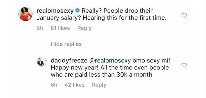 Giving All Your January Salary To Pastor As First Fruit Is Sinful” — Daddy Freeze And Omotola