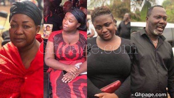 Here Are The PHOTOS Of The Celebrities Who Were At Maame Serwaa's Mum's Burial