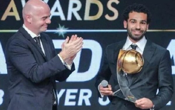 Mohamed Salah Wins 2017 African Player Of The Year Award